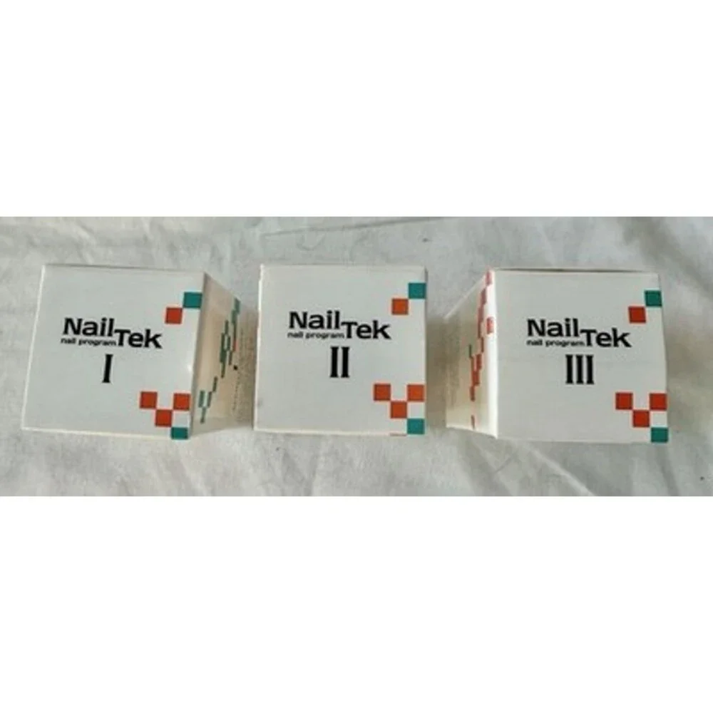 3pk Lot Nail Tek Nail Program For Strong Healthy Nails - NEW!